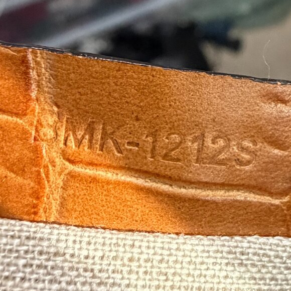 Michael Kors Collection luxury line Gia Tote Calf leather and linen/raffia blend - Picture 7 of 14